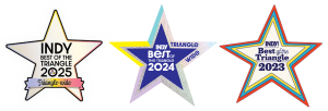 Bonneville Electric is Best in the Triangle again! Serving Chapel Hill, Carrboro, and Pittsboro.